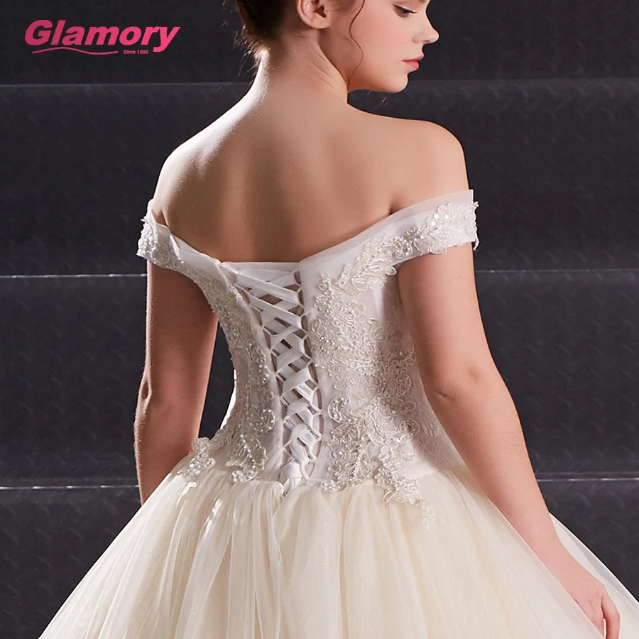 2020 Luxury Embroidered Applique Couture Dress With Detachable Skirt Wedding Gown