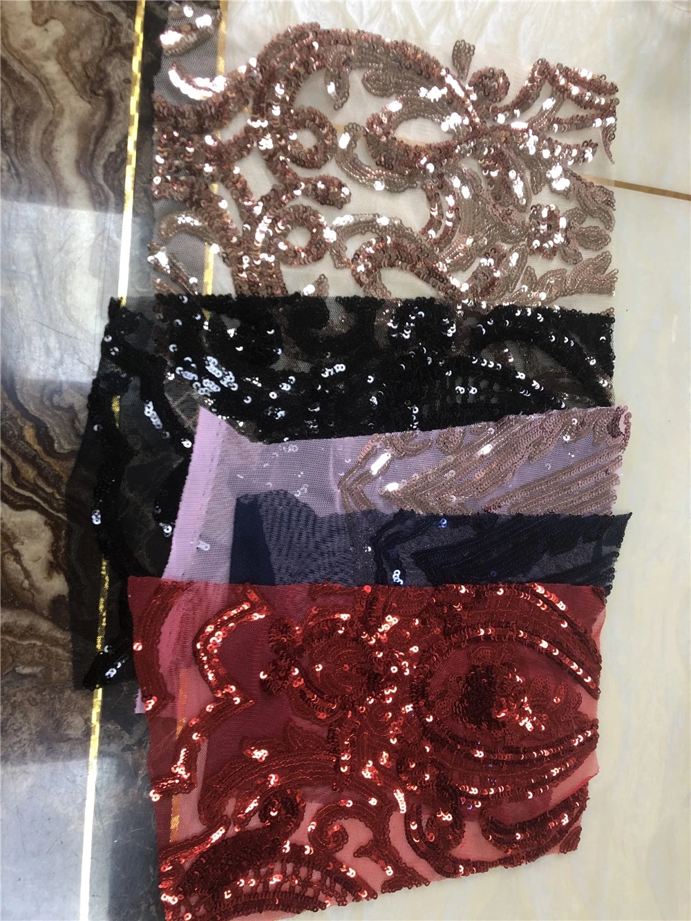 Mermaid Dresses 2020 Saudi Arabia Floor Length Vintage Evening Dress Multi Colors Sequined Formal Party Gowns