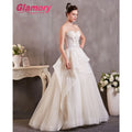 2020 Luxury Wedding Dress Applique Couture Sweetheart Wedding Gown With Detachable Skirt