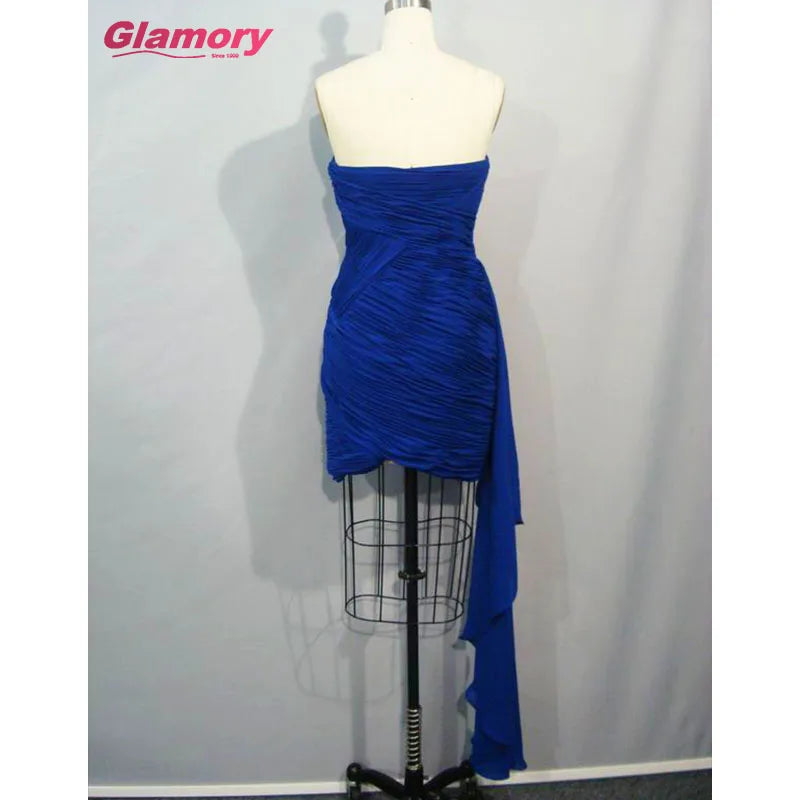 Hot Sale Chiffon Bridesmaid Dresses Women Sexy Off Shoulder Short Skirt Wedding Party Evening Mini Dress