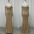 New Arrivals Luxury Dubai Mermaid  Evening Dresses Elegant Saudi Arabia Formal Party Gowns for Women Wedding