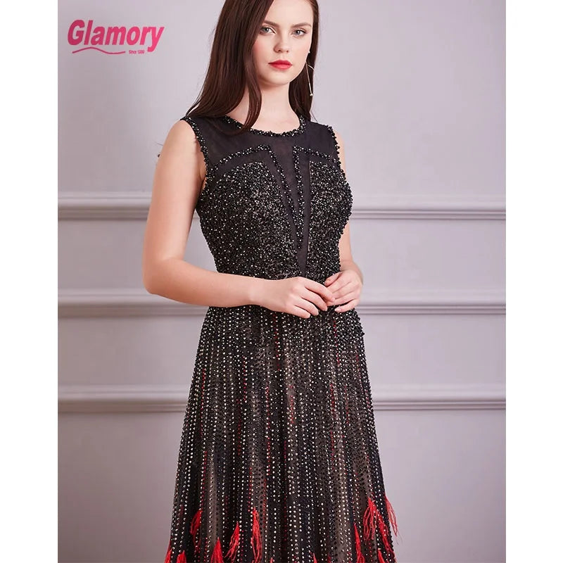 Professional Luxury Fashion Quality Evening Dresses Latest Women Dresses Mature