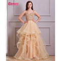 Hot Selling Tulle Party Dress Long Evening Dress Vestido Prom Dresses Night Gowns