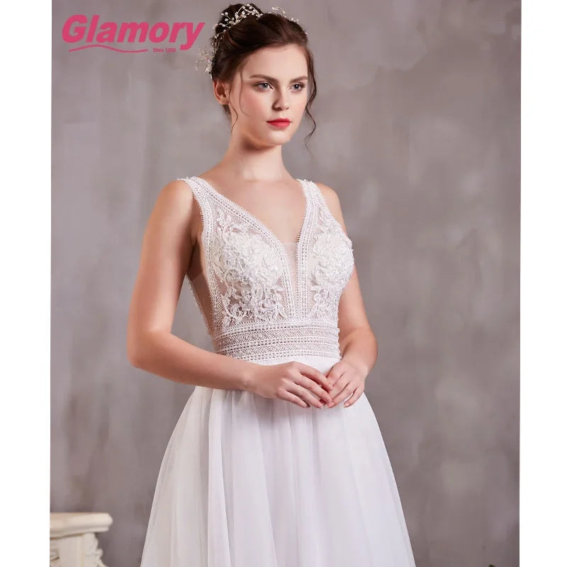 Professional Lace Boho Dress Wedding for Wholesales