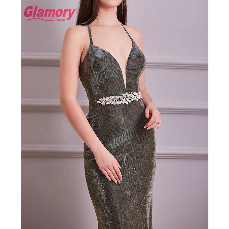 Evening Dresses 2020 Long Sexy Bare Back Evening Dress Mermaid Prom Dress for Wholesales