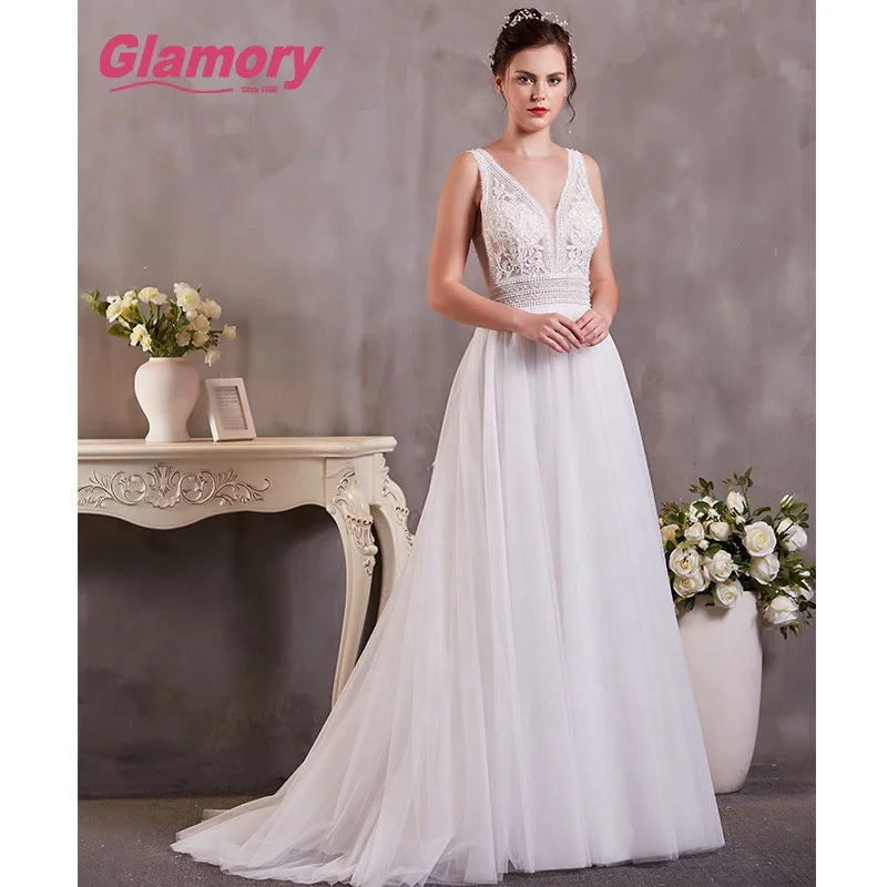 Professional Lace Boho Dress Wedding for Wholesales