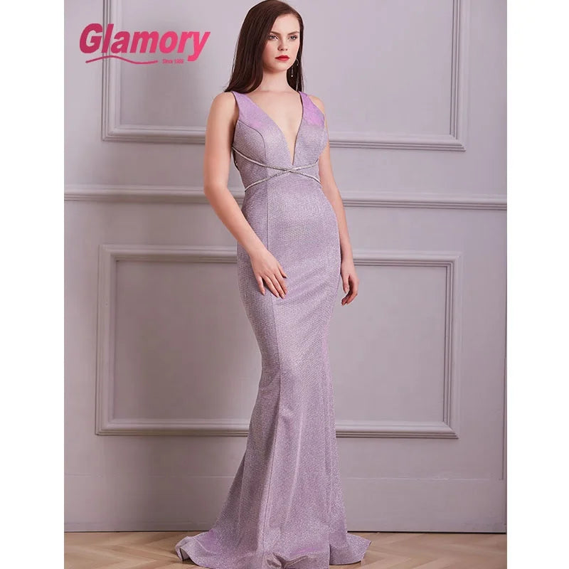 Evening Dresses on Sale Shining Party Evening Mermaid Dancing Dress