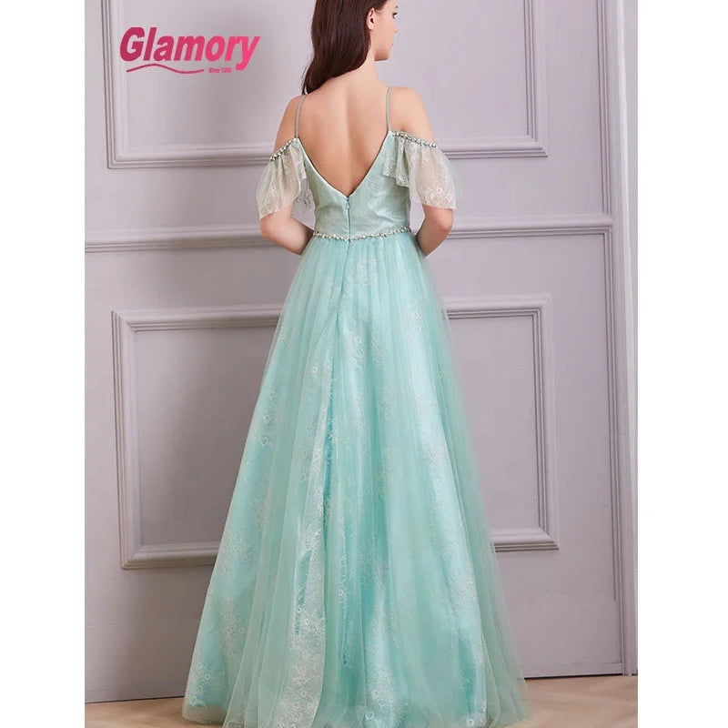 Burgundy Dresses Lace Party Dress Long Prom Gown Latest Fashion Dresses Evening Gowns