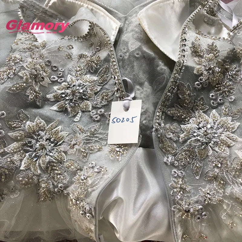 New Style Lace Embroidery Party Spaghetti Strap V-Neck Tulle Ruffles Short Graduates Prom Dress 2020