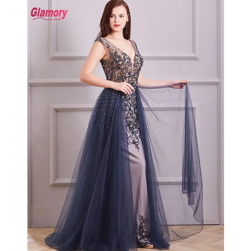 Evening Dresses Long 2020 New Arrival A-line Style Dance Gowns