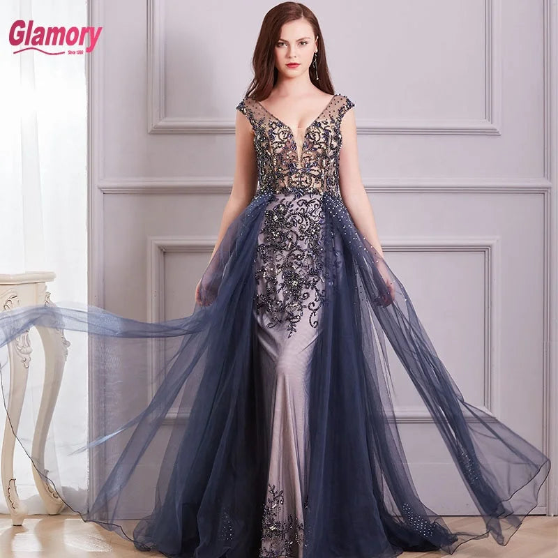 Evening Dresses Long 2020 New Arrival A-line Style Dance Gowns